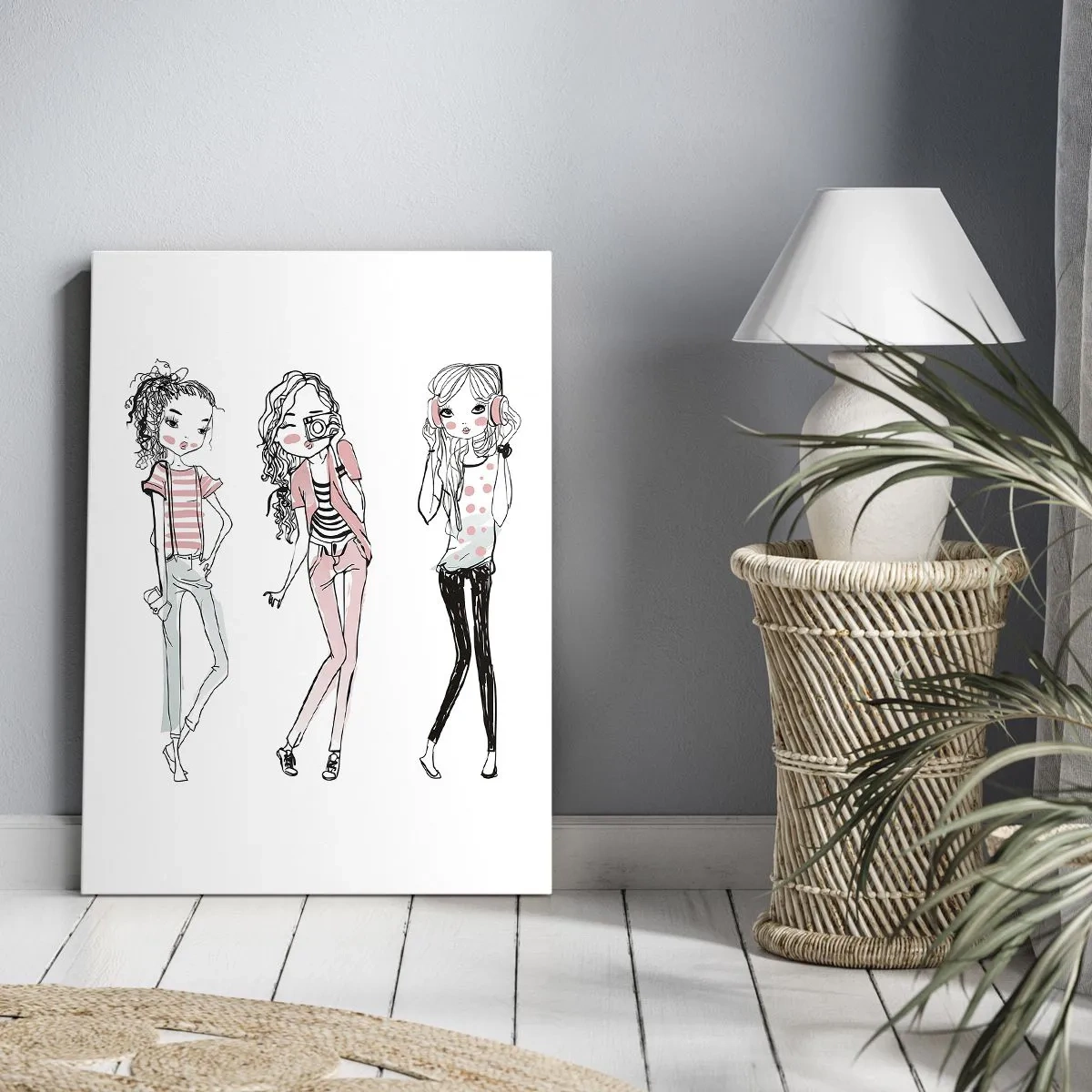 Canvas picture - There Will Be Fun - 50x70 cm