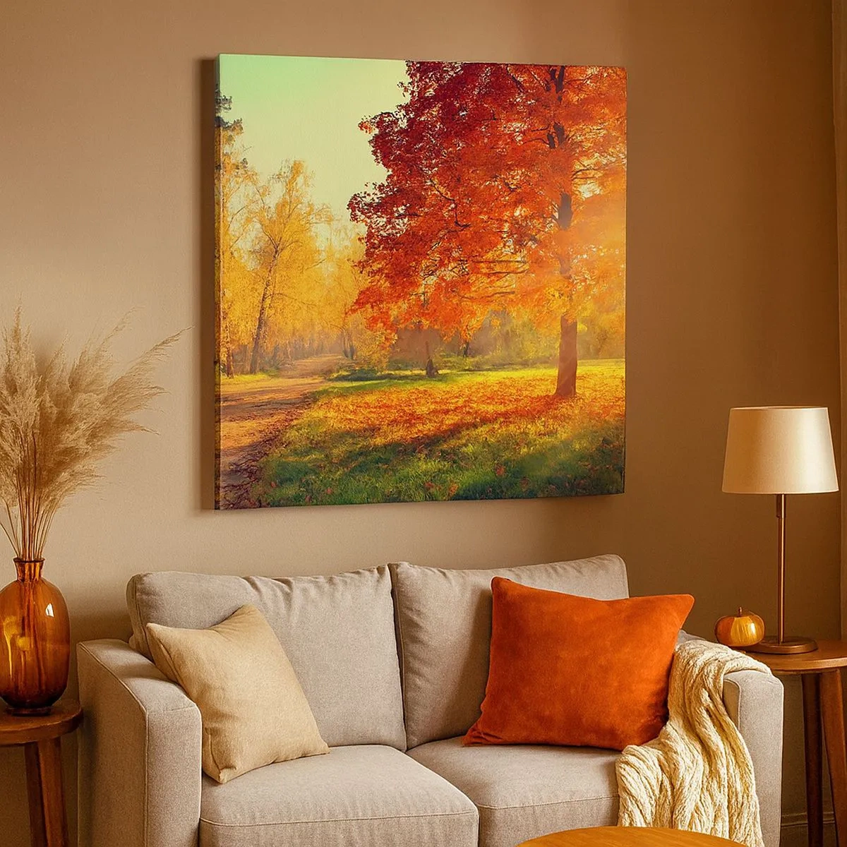 Canvas picture - Ginger Is Beautiful - 30x30 cm