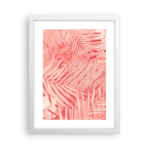 Poster in white frmae - Pink Concept - 30x40 cm
