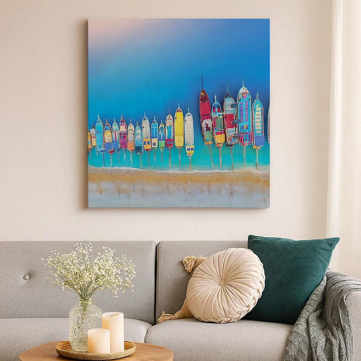 Canvas picture - From Bird's Eye View - 30x30 cm