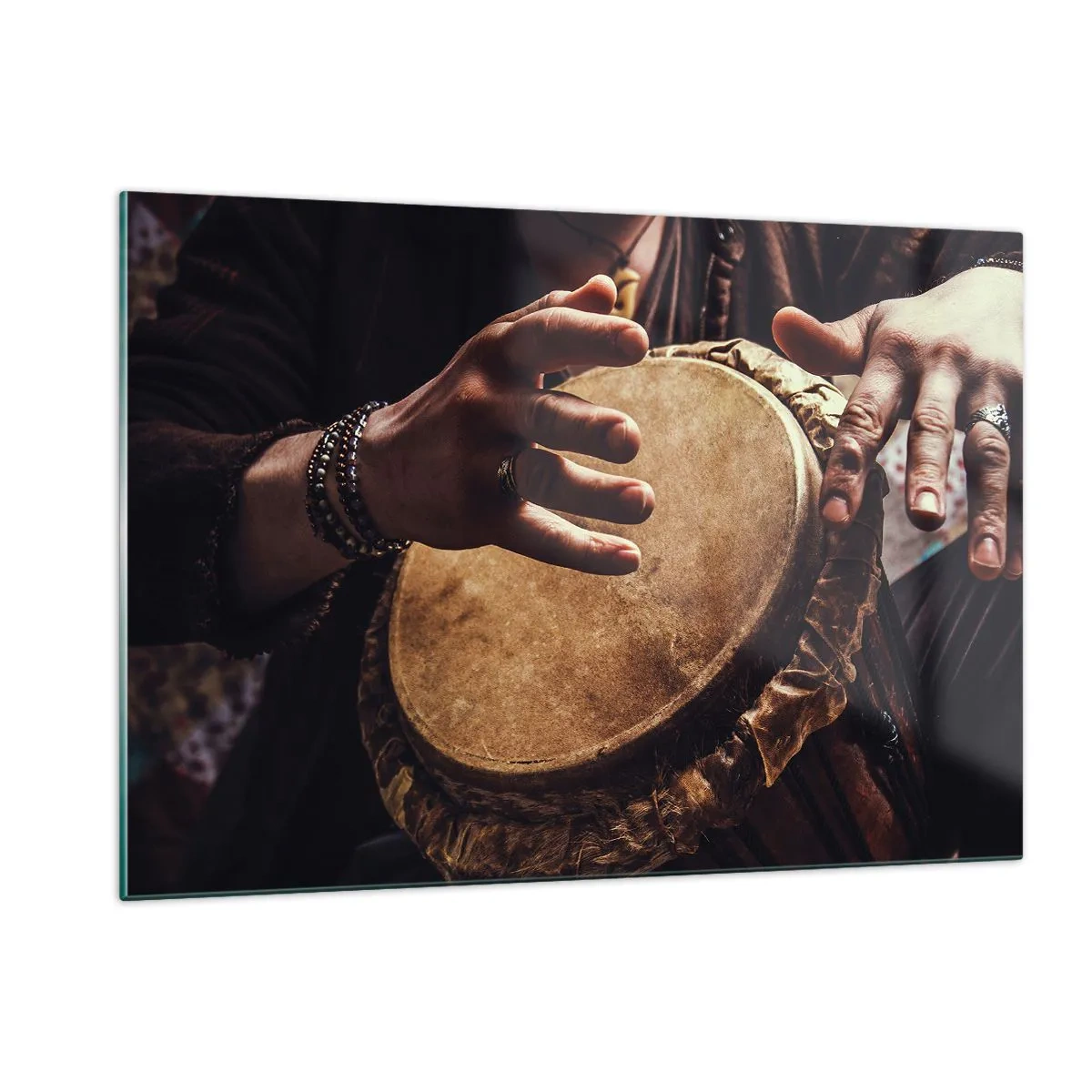 Glass picture - In the Rhythm of the Heart - 120x80 cm