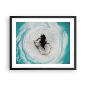 Poster in black frame - Into de Deep - 50x40 cm