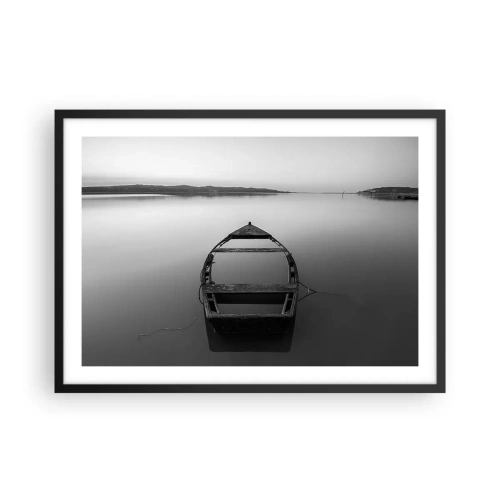 Poster in black frame - Longing and Melancholy - 70x50 cm