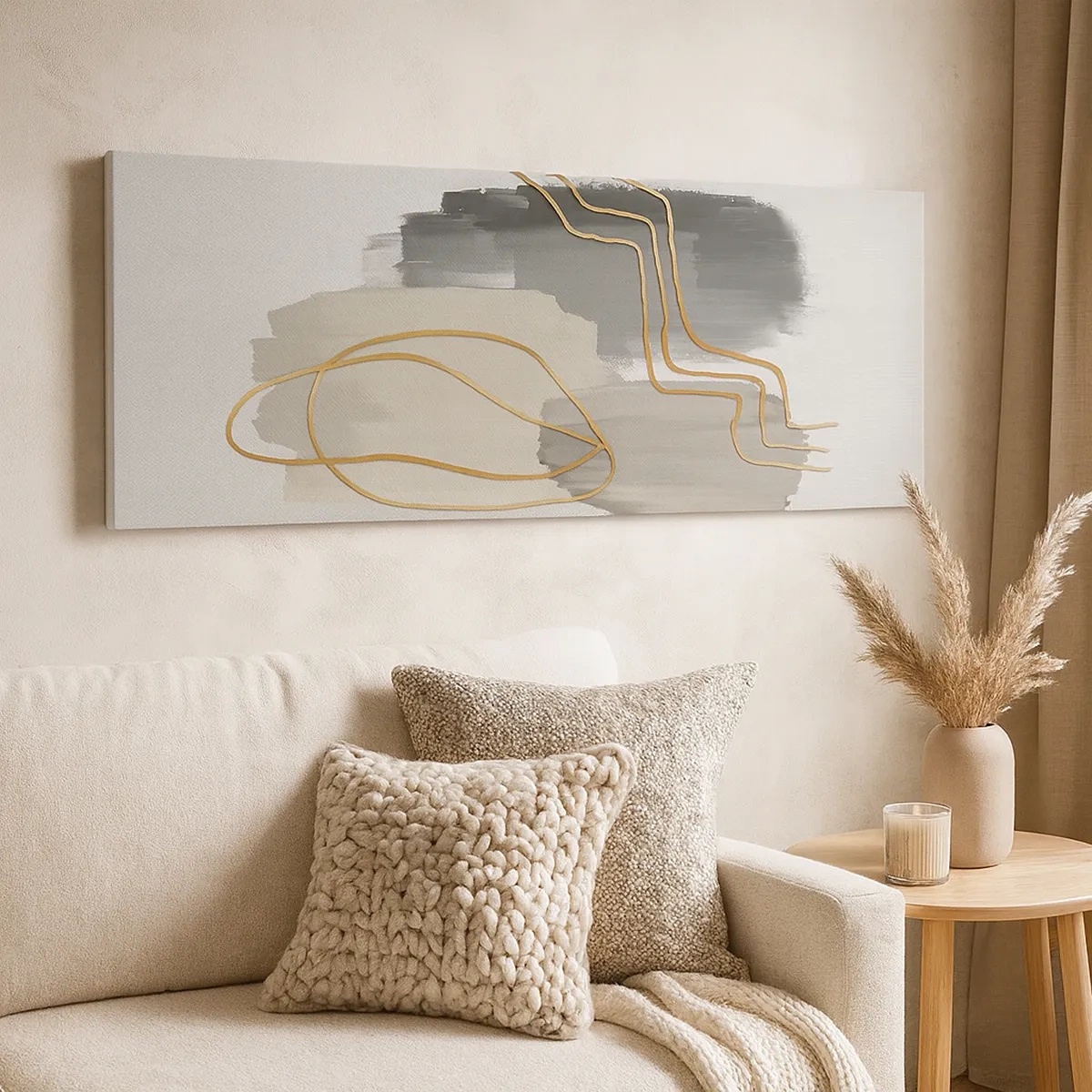 Canvas picture - Persistance and Movement - 30x30 cm