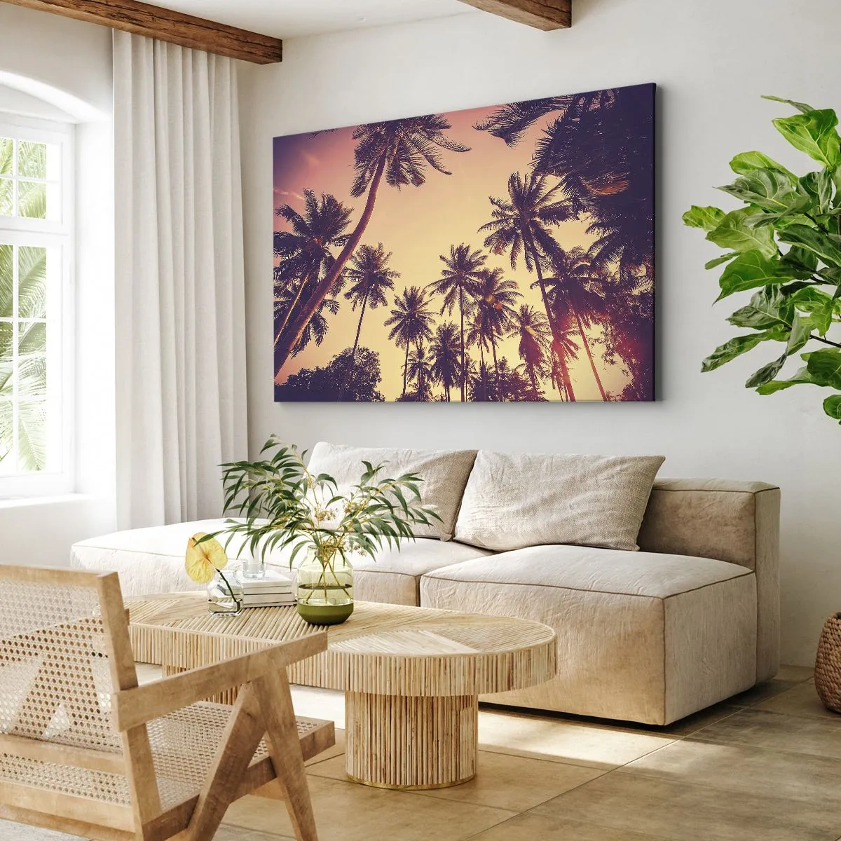 Canvas picture - Tropical Variation - 120x80 cm