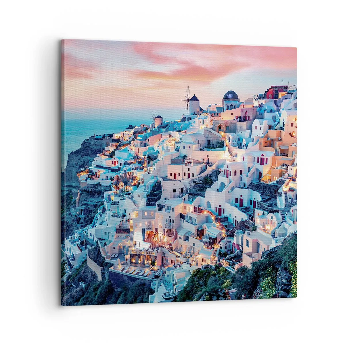 Canvas picture - Your Big Greek Holidays - 60x60 cm
