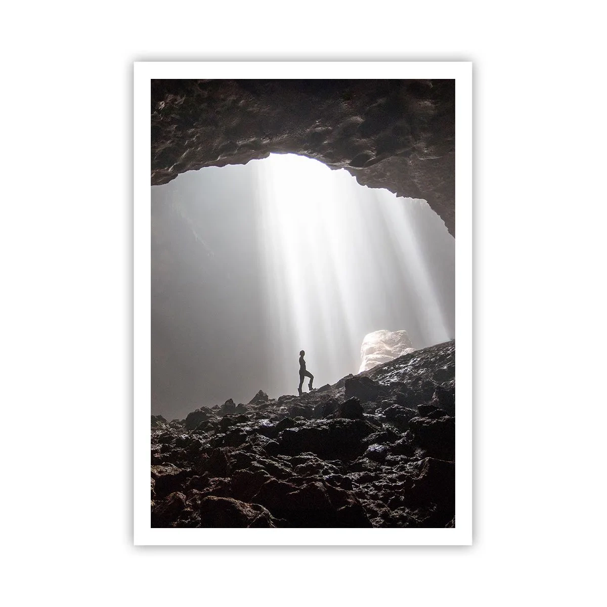 Poster - Luminous Grotto - 70x100 cm