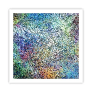 Poster - It's Not So Simple - 60x60 cm