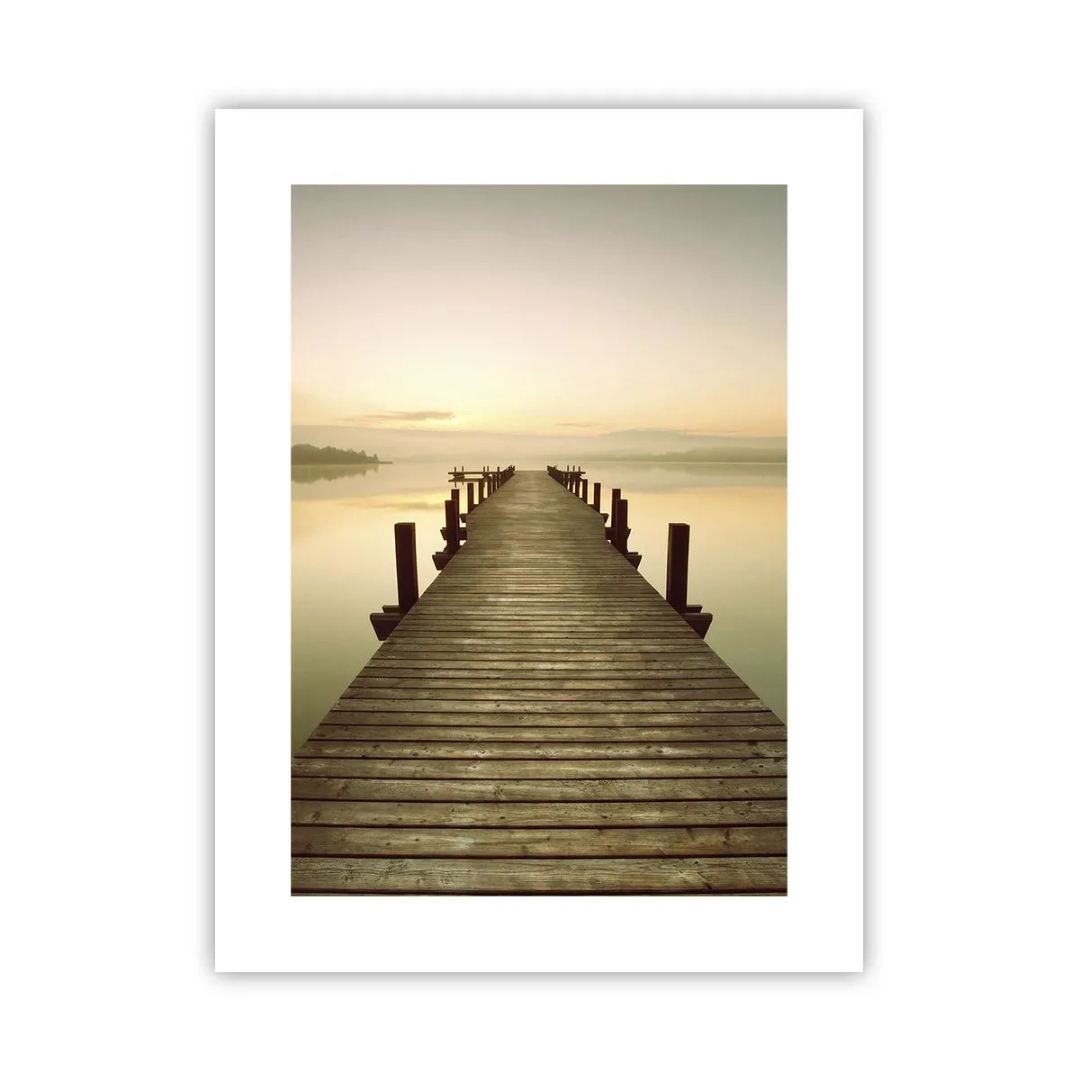 Poster - Before Dawn, Dawn, Light - 30x40 cm