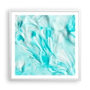 Poster in white frmae - Together Forever - 60x60 cm