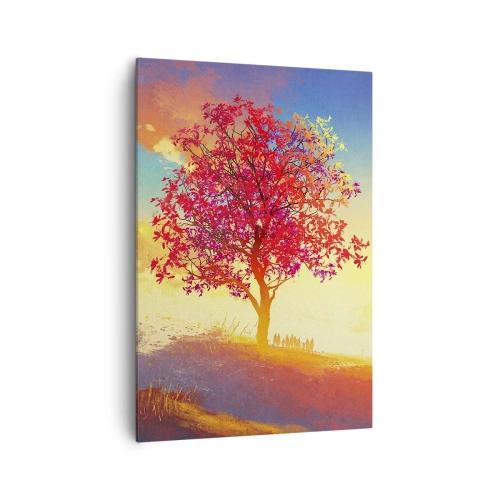 Canvas picture - Pilgrim at Its Goal - 70x100 cm