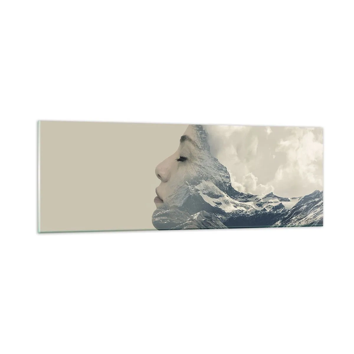 Glass picture - Beauty of Elements - 90x30 cm