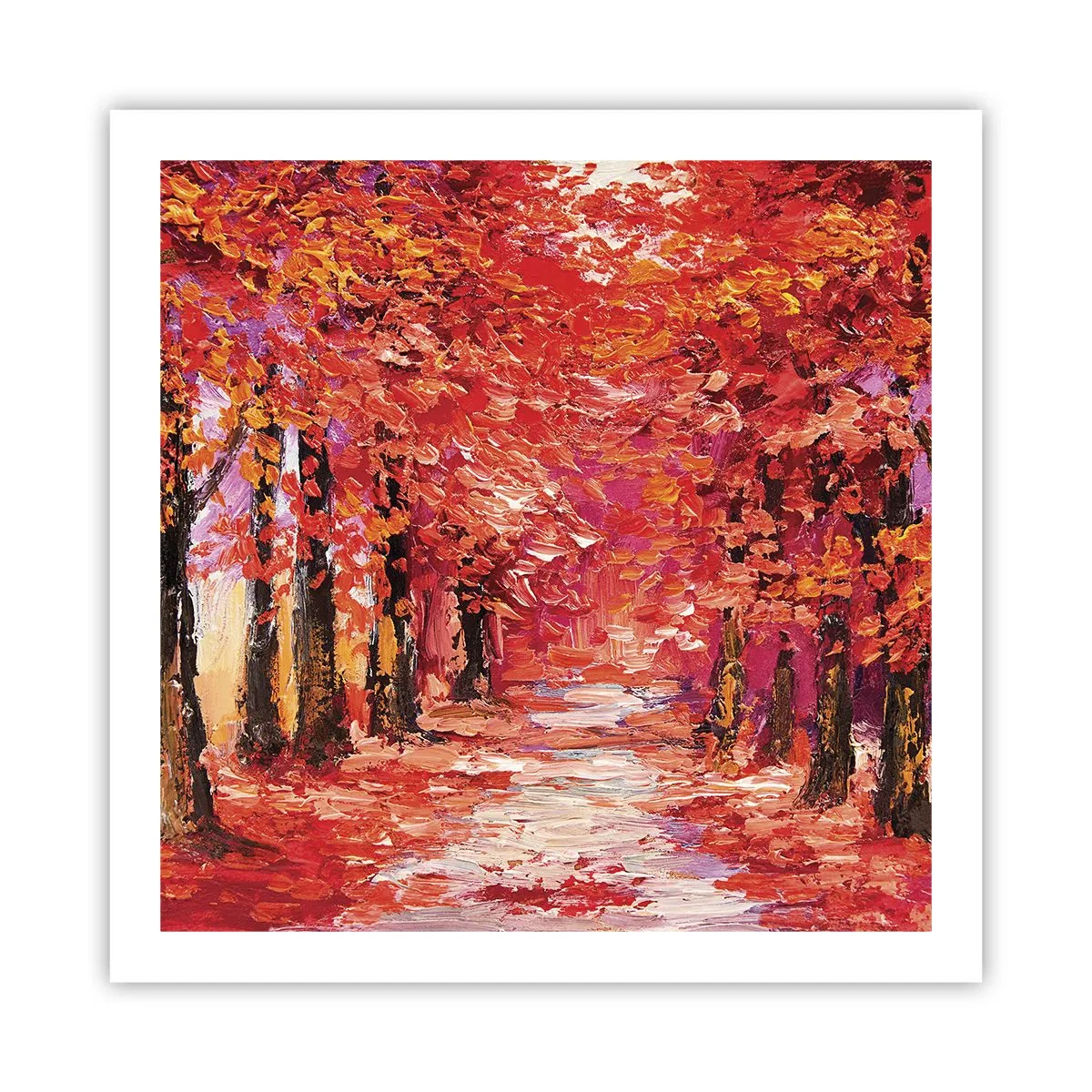 Poster - Autumnal Impression - 60x60 cm