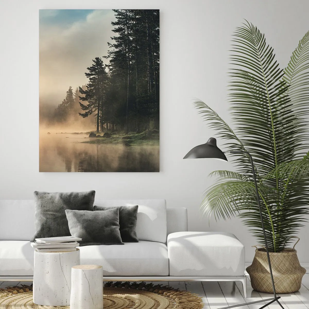 Glass picture - Birth of a Day - 50x70 cm