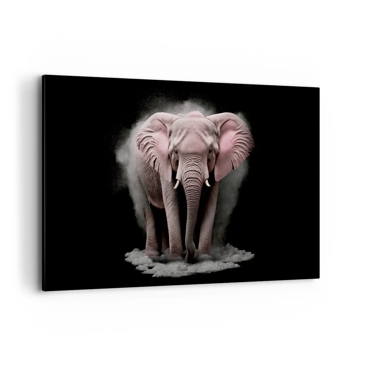 Canvas picture - Don't Think About a Pink Elephant! - 100x70 cm