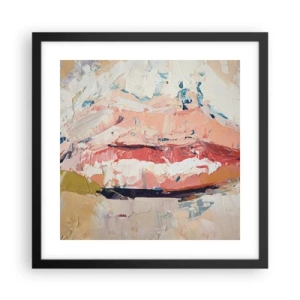 Poster in black frame - It Awakens the Senses - 40x40 cm