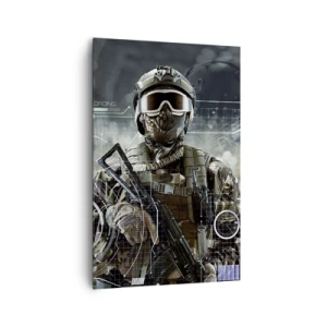 Canvas picture - Power Squared - 80x120 cm