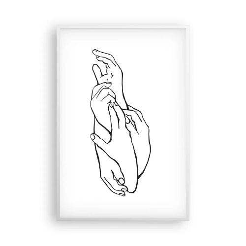Poster in white frmae - Good Touch - 61x91 cm