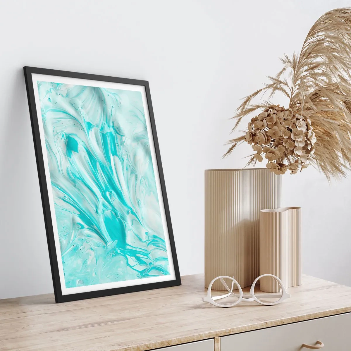 Poster in black frame - Together Forever - 61x91 cm