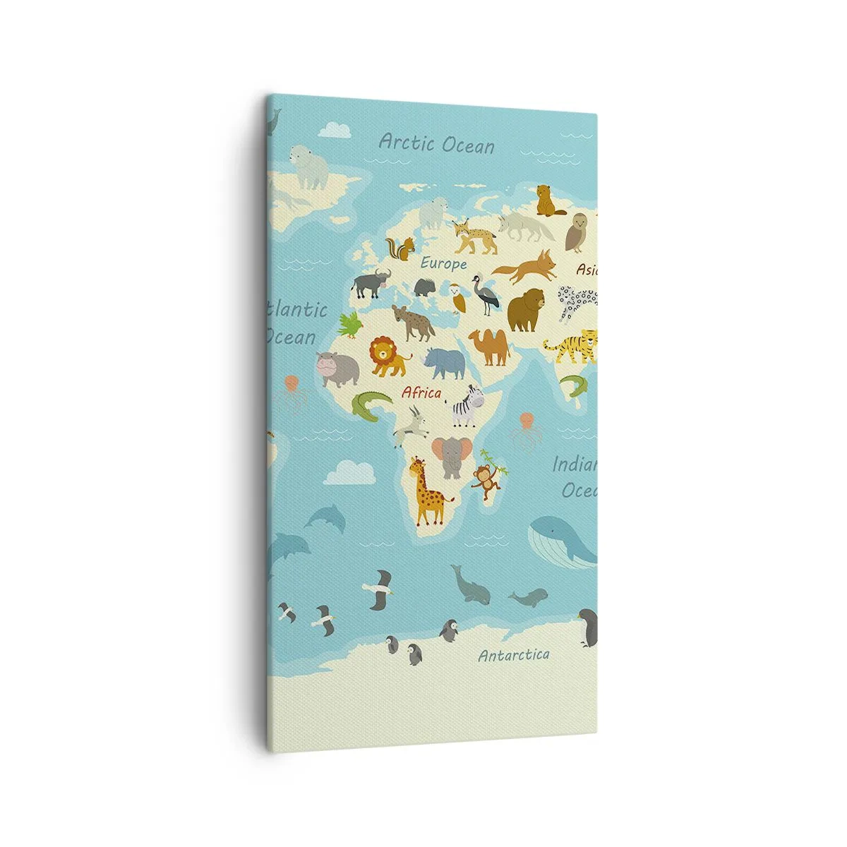 Canvas picture - Good Neighbours - 45x80 cm