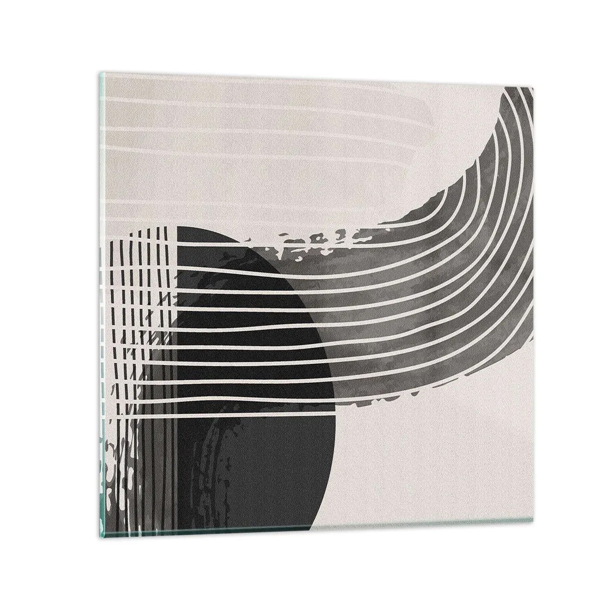 Glass picture - There and Back - 40x40 cm