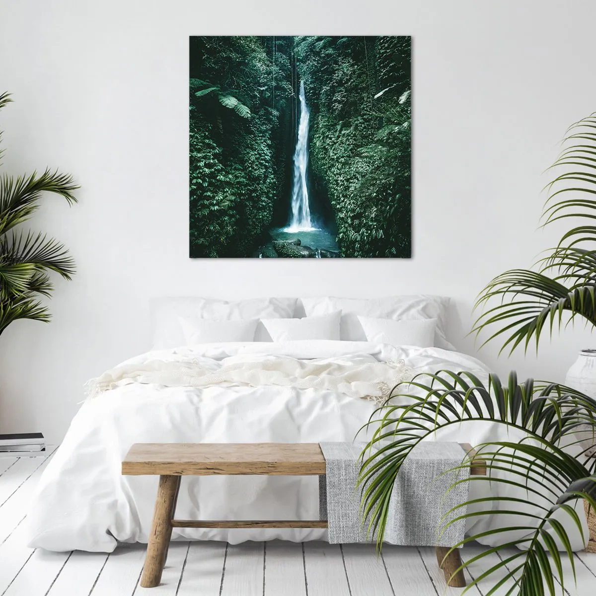 Canvas picture - Tropical Spring - 70x70 cm