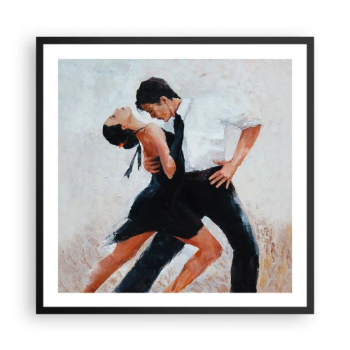 Poster in black frame - Tango of My Dreams - 60x60 cm