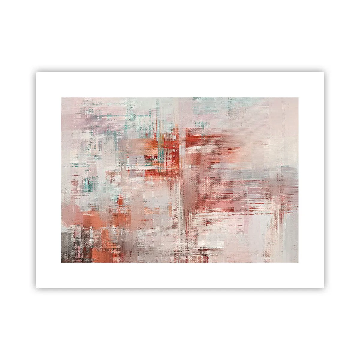 Poster - Foggy but Pink - 40x30 cm