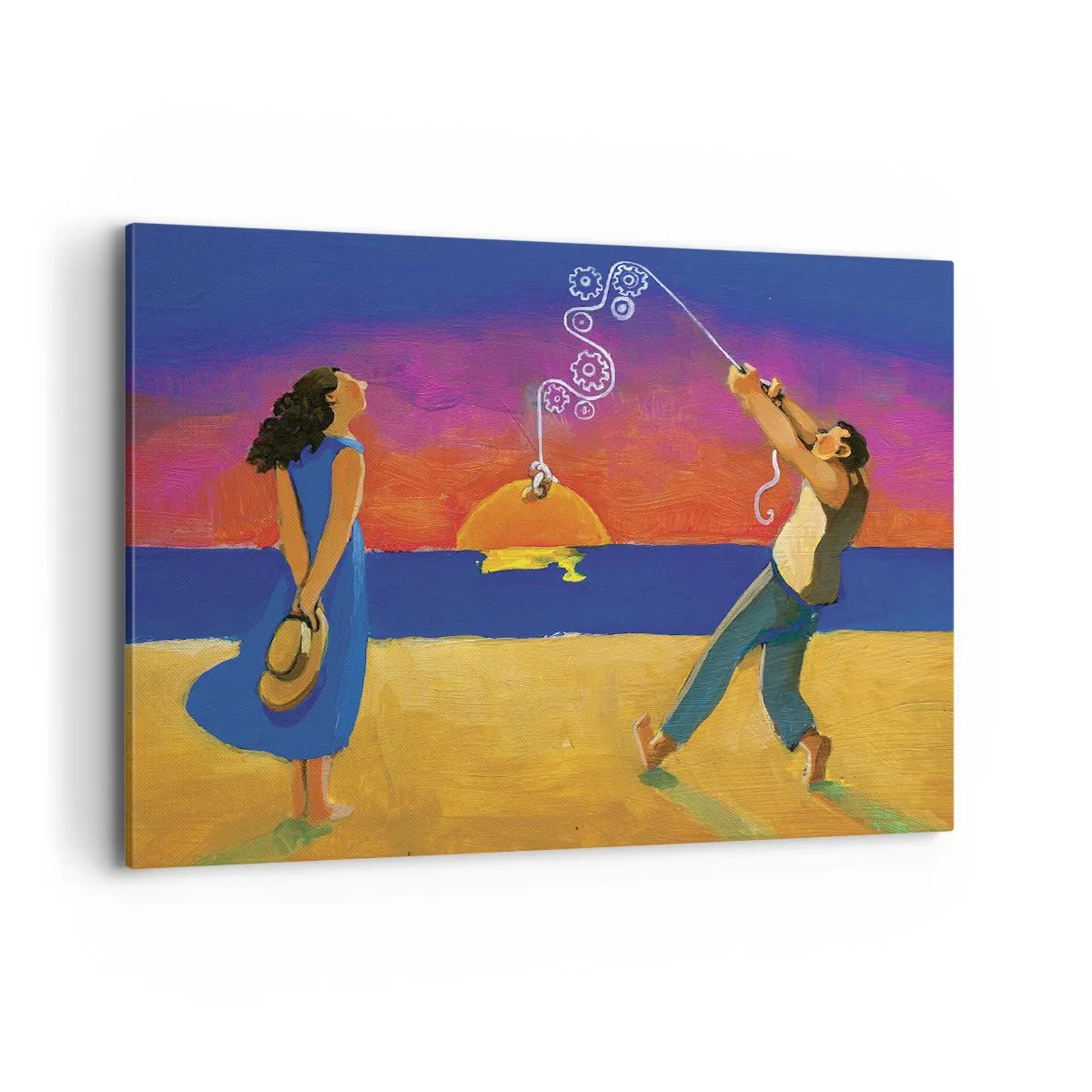 Canvas picture - More than a Star from the Sky - 120x80 cm