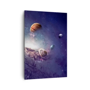 Canvas picture - Solar-Dancing System - 70x100 cm