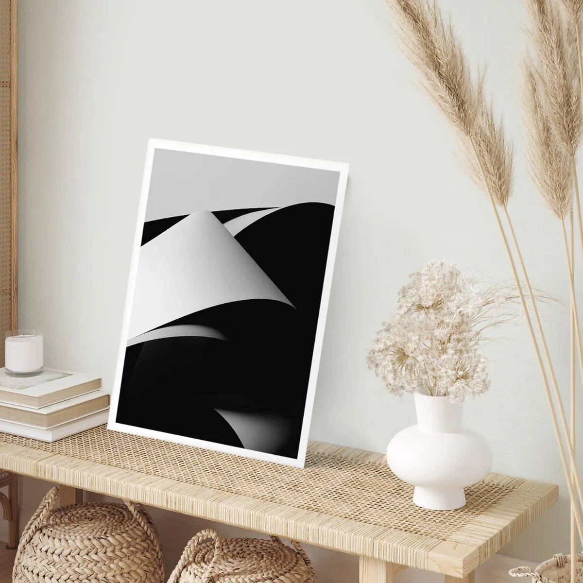 Poster - Planes of Light Emerging from the Shadow - 50x70 cm