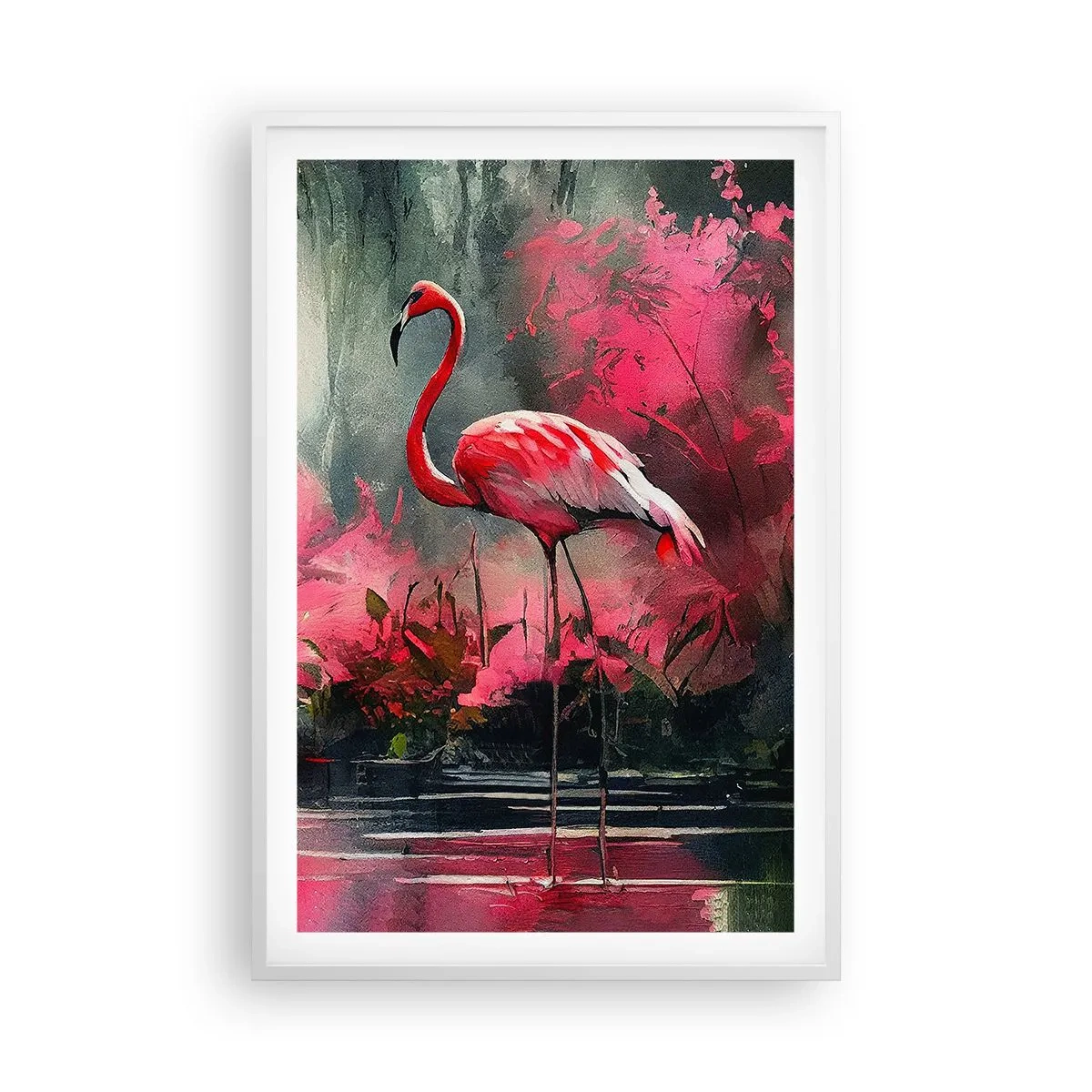 Poster in white frmae - Class of Natural Charm - 61x91 cm