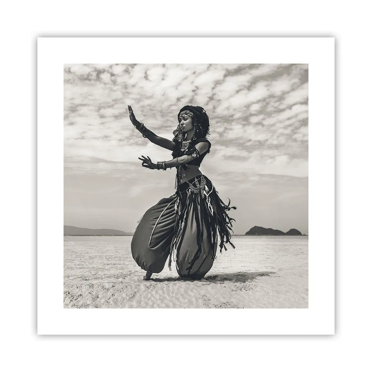 Poster - Dance of Southern Islands - 40x40 cm