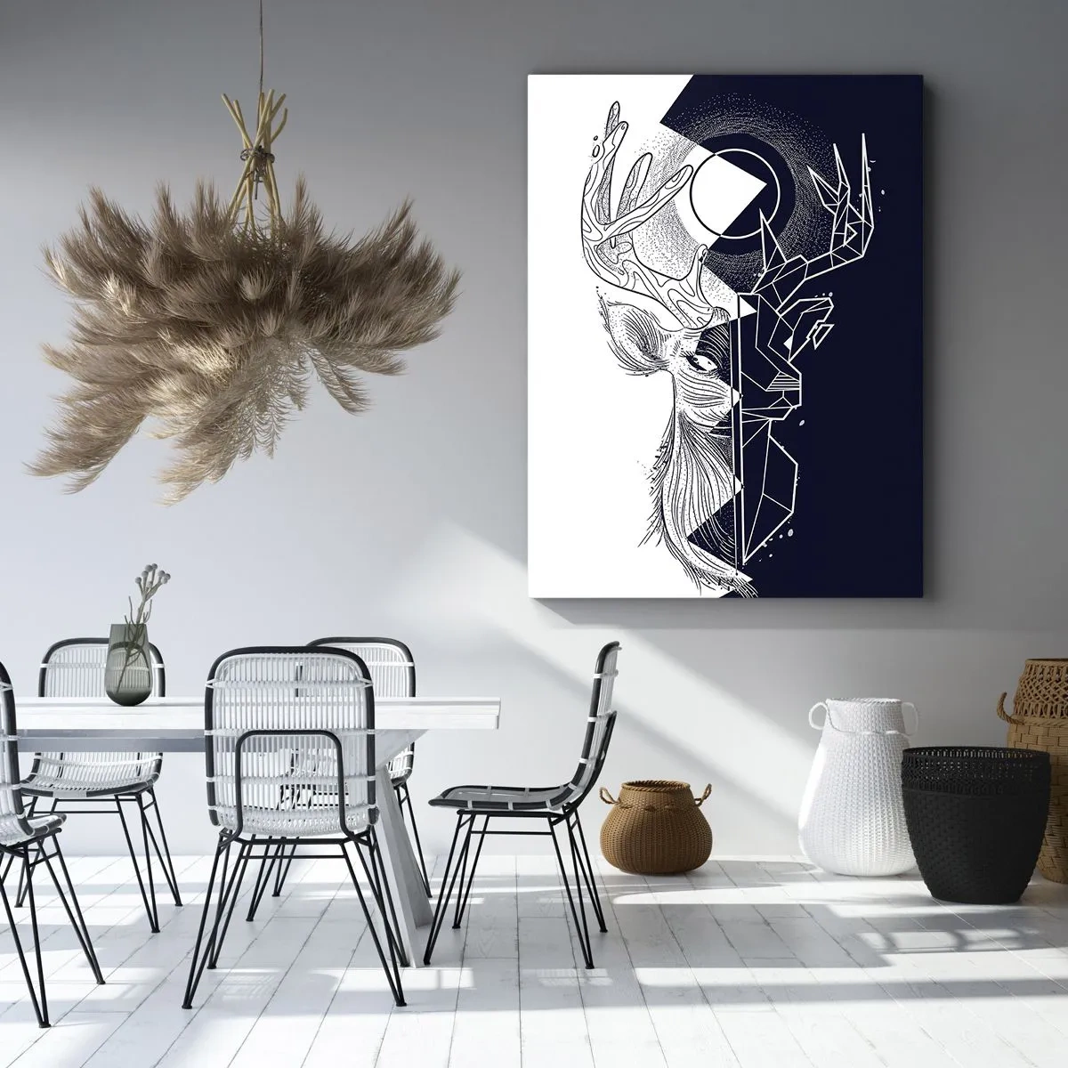 Canvas picture - Struggle and Unity of the Opposites - 80x120 cm