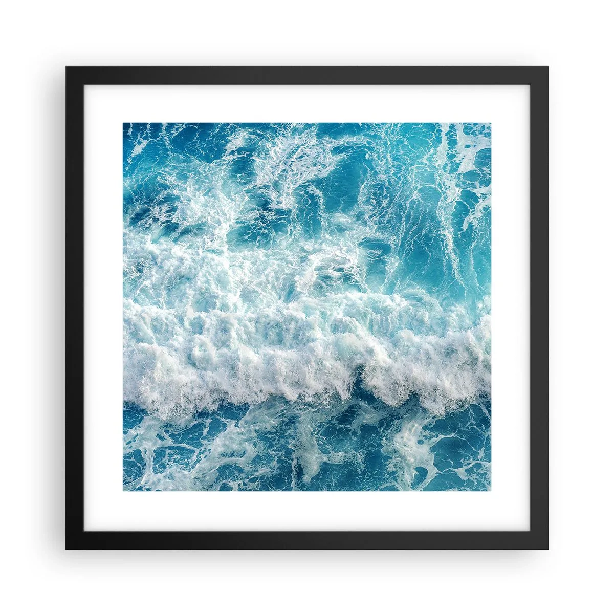 Poster in black frame - Jouful and Loud - 40x40 cm