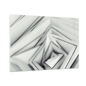 Glass picture - Acute Angles Budding - 100x70 cm