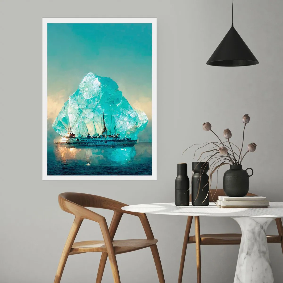 Poster - Arctic Diamond - 30x40 cm