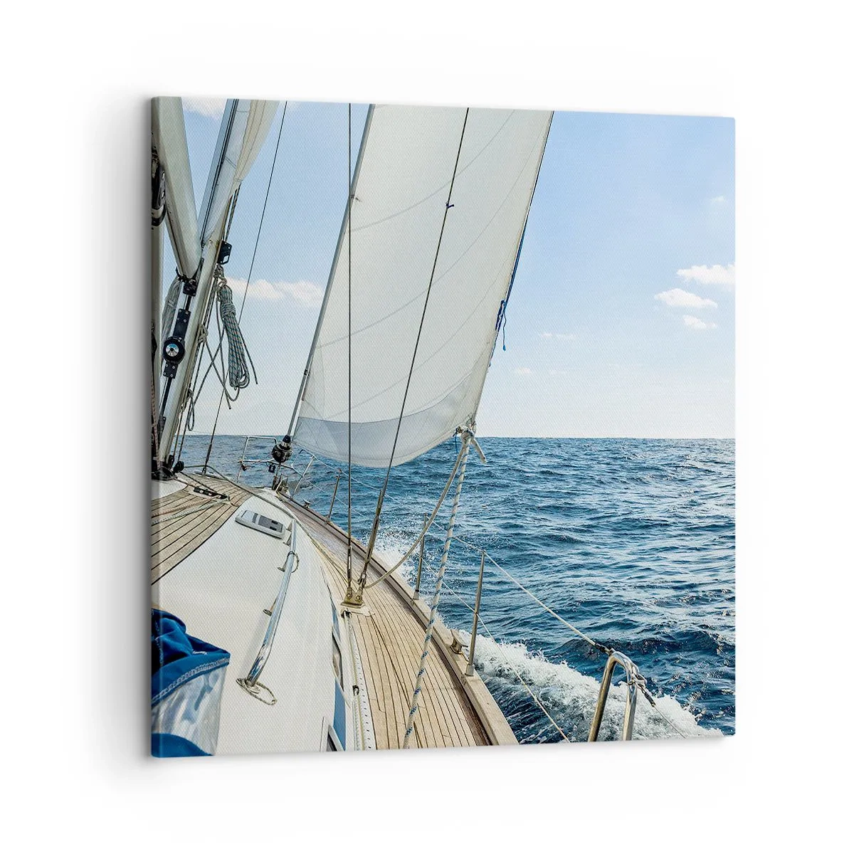 Canvas picture - Ahoy, Adventure - 60x60 cm