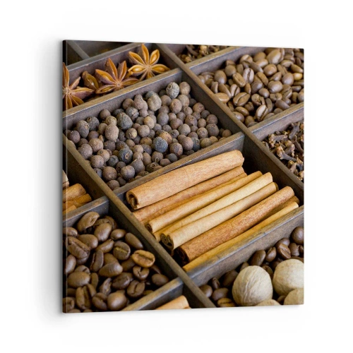 Canvas picture - Treasury of Aromas - 60x60 cm