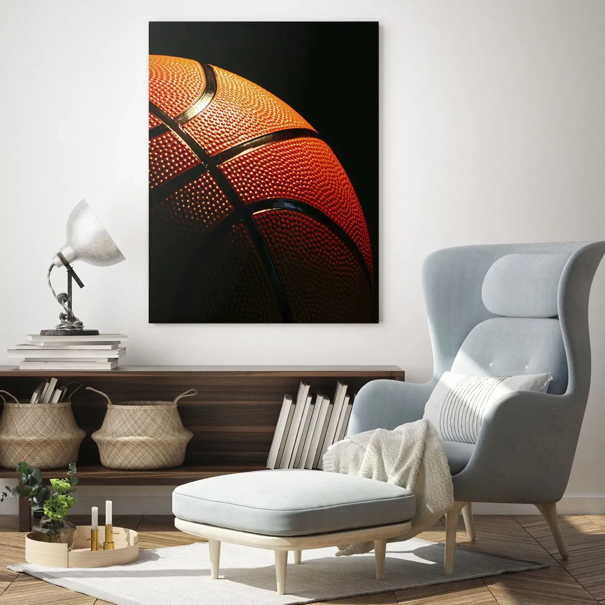 Glass picture - Beautiful Like a Planet - 70x100 cm