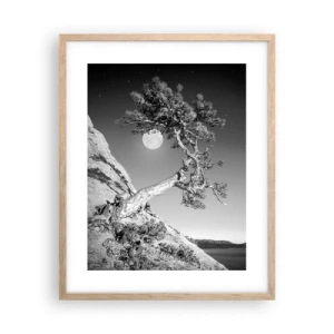 Poster in light oak frame - Winning Warrior - 40x50 cm