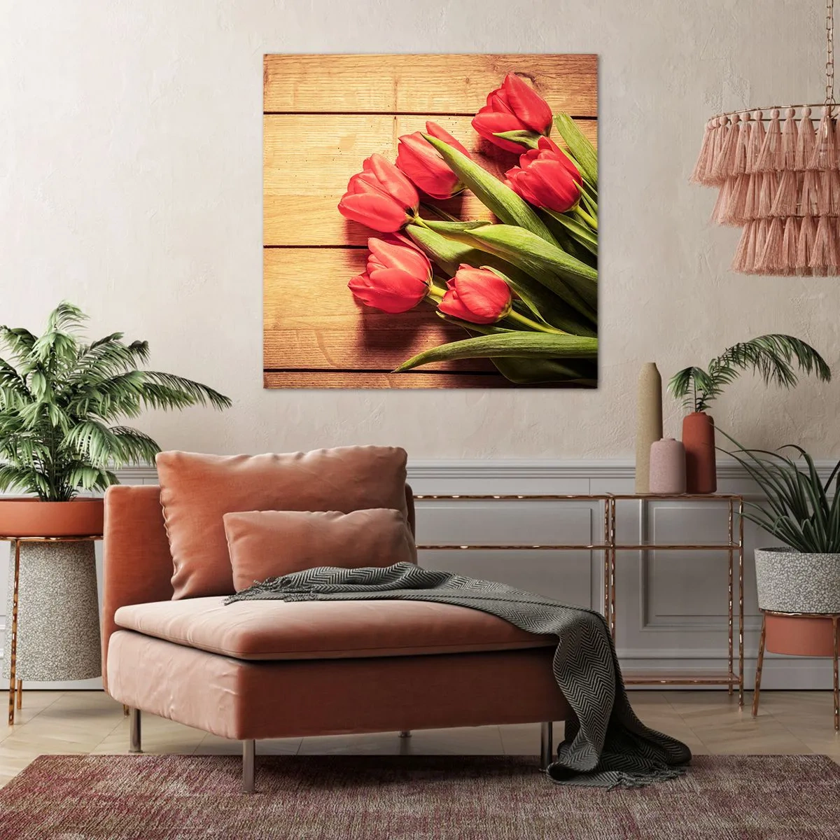 Canvas picture - Spring Confession - 50x50 cm