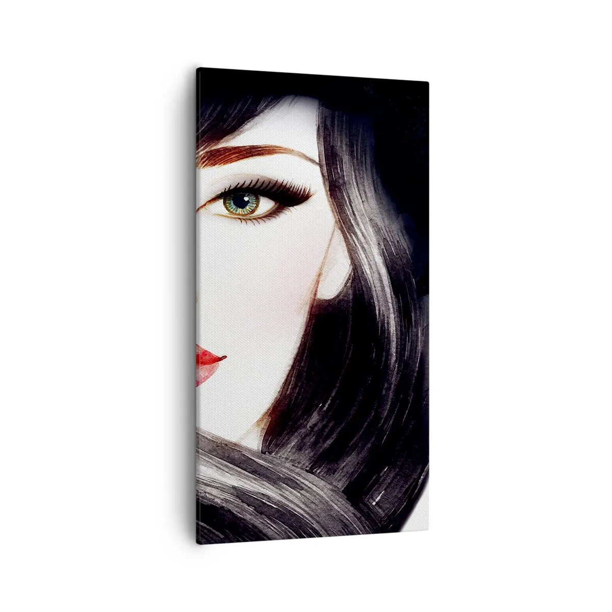 Canvas picture - Sapphire Look - 55x100 cm