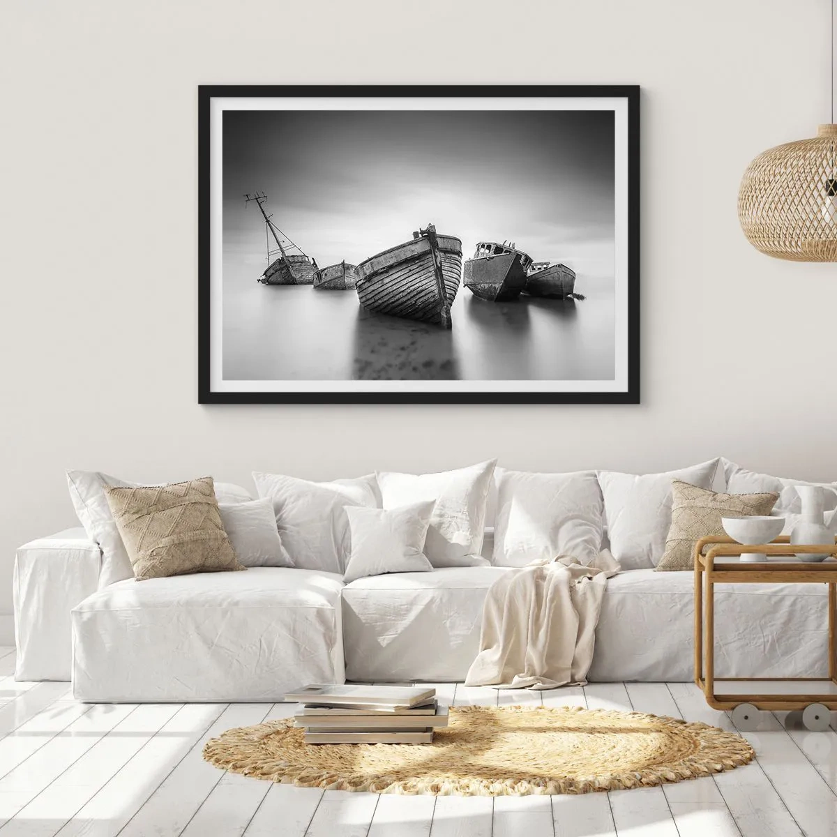 Poster in black frame - Now Only a Memory - 40x30 cm
