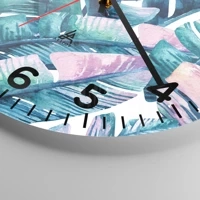 Clock face with numbers
