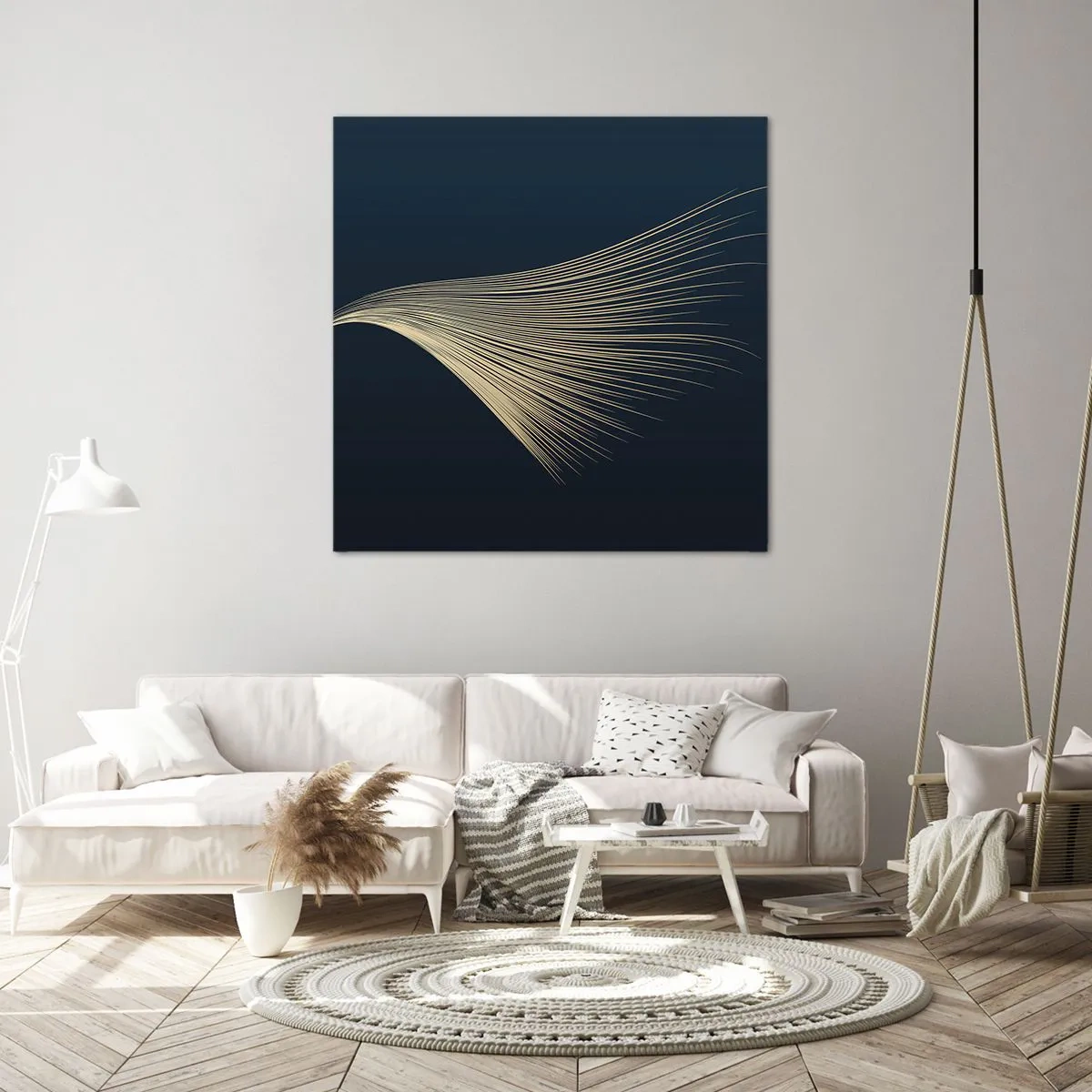 Canvas picture - Like Angel's Hair - 70x70 cm