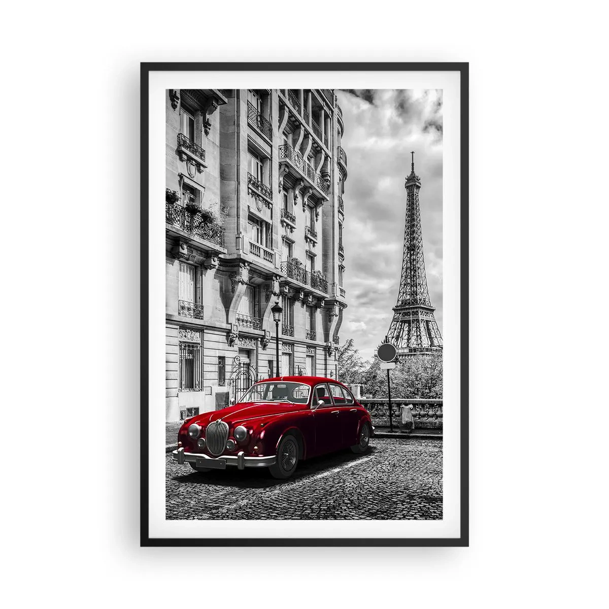 Poster in black frame - Predator in the City - 61x91 cm