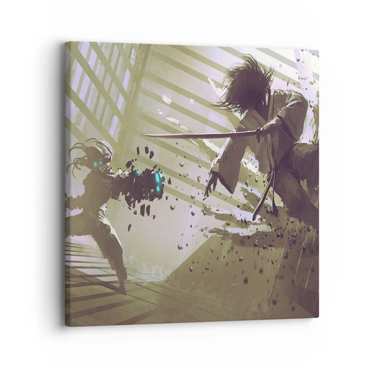 Canvas picture - You Too Can Be a Samurai - 30x30 cm