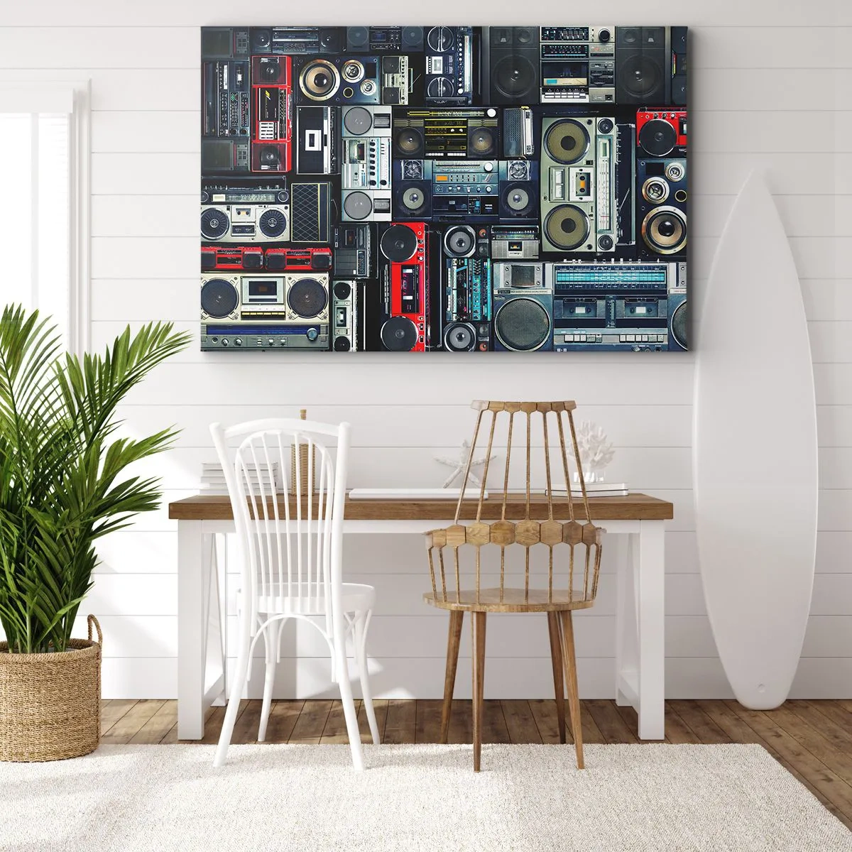 Canvas picture - Nostalgy for the 80-ies - 100x70 cm