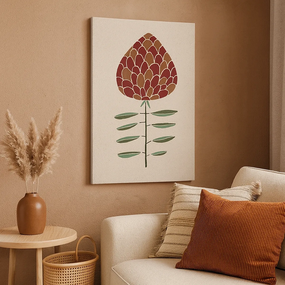Canvas picture - Like a Big Pine Cone - 50x70 cm